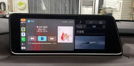 렉서스 rx350h 카플레이 & 안드로이드오토 인디웍 시공 완료 역시  전주 리페어파츠 ! / 전북 전주, 광주, 김제