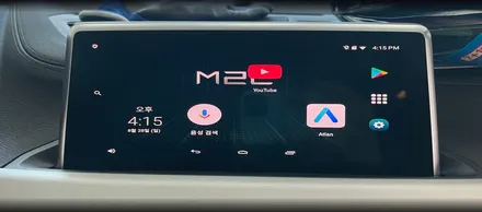 bmw f48 x1 m2c 200a 셋탑 네비 장착 / 전북 전주, 광주, 김제