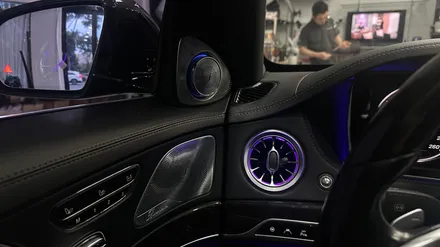 벤츠 w222 S350d 송풍구 4d 부메스터 트위터 엠비언트 : s클래스 내부 완결판 / 전북 전주, 광주, 김제