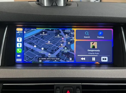 전주 BMW M5 터치 디스플레이 카플레이와 안드로이드오토 가즈아! / 전북 전주, 광주, 김제