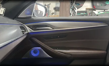 bmw g30 회오리스피커 크리스탈 한번에 다해다해 / 전북 전주, 광주, 김제