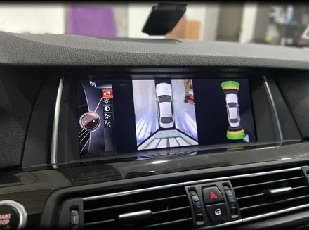 BMW F10 520d 인디웍 카플레이 안드로이드오토 터치 디스플레이 / 옵틱글래스 광각미러 / 전북 전주, 광주, 김제