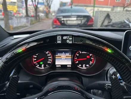 벤츠 W205 C63 amg 순정보다 좋은 LED 퍼포먼스 카본 핸들 커스텀으로 골라봅시다! / 전북 전주, 광주, 김제