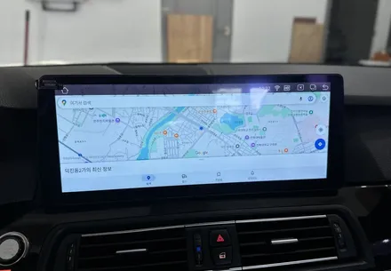 BMW F10 520d 안드로이드 올인원 장착 후기! / 전북 전주, 광주, 김제