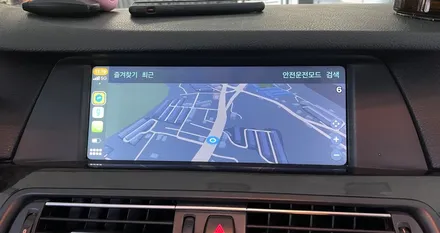 전주 bmw f10 520d 카플레이 안드로이드오토 순정연동 셋탑 인터페이스 / 전북 전주, 광주, 김제