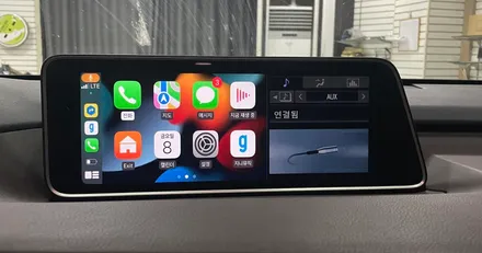 렉서스 rx350h 카플레이 & 안드로이드오토 인디웍 시공 완료 역시  전주 리페어파츠 ! / 전북 전주, 광주, 김제