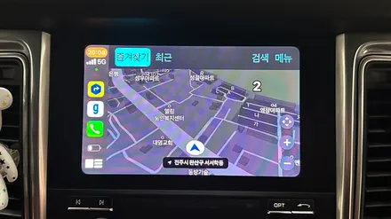 포르쉐 마칸 카플레이 안드로이드오토 인디웍 인터페이스 / 전북 전주, 광주, 김제