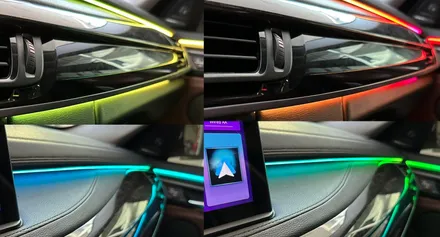 전주 bmw f16 x6 코더스 비노출 엠비언트 무드등 / 전북 전주, 광주, 김제