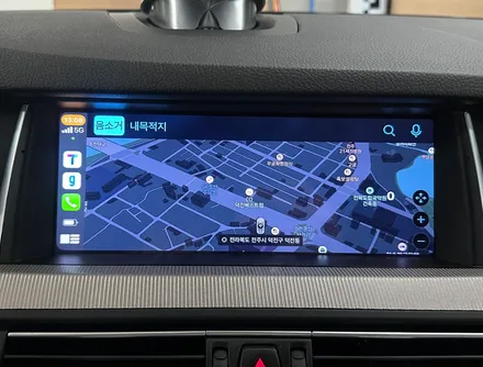 전주 BMW M5 터치 디스플레이 카플레이와 안드로이드오토 가즈아! / 전북 전주, 광주, 김제