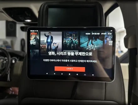 랜드로버 레인지로버 보그 리어 모니터 아이파워 Q125 순정보다 선명하게 / 전북 전주, 광주, 김제