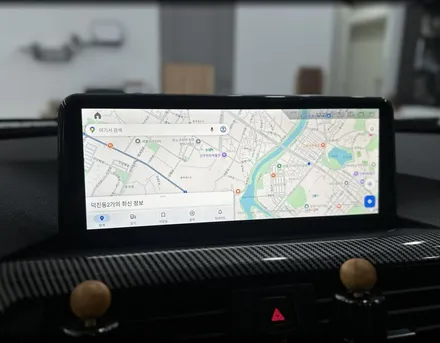 BMW F30 320d 3시리즈에 설치한 10.25 인치 안드로이드 올인원은? / 전북 전주, 광주, 김제