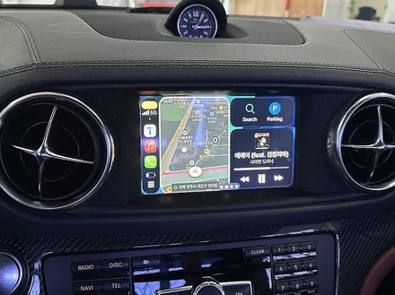 벤츠 SL 63 amg 순정 모니터를 살린 카플레이,안드로이드오토 인스톨 / 전북 전주, 광주, 김제