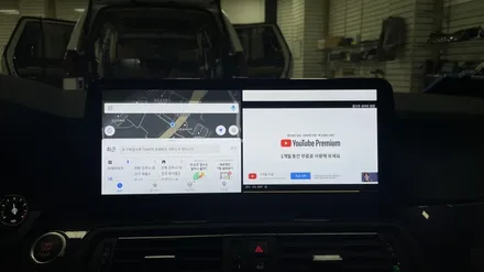 BMW f10 520D 안드로이드 올인원 12.3인치 대화면에서 즐기는 내비!? 전주에서 시공하고 이젠 편하게 사용하자! / 전북 전주, 광주, 김제