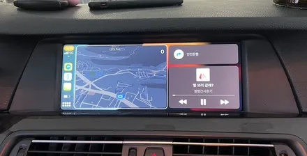 전주 bmw f10 520d 카플레이 안드로이드오토 순정연동 셋탑 인터페이스 / 전북 전주, 광주, 김제
