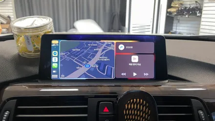 bmw f30 320d 순정 같은 카플레이,안드로이드오토 로 이젠 편하게 내비보면서 봄 드라이브 어때요?  리페어파츠 / 전북 전주, 광주, 김제