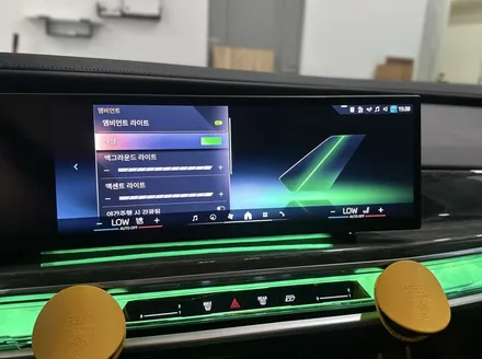 BMW G70 I7 회오리스피커 엠비언트 풀커버 시공은 전주 어디!? / 전북 전주, 광주, 김제