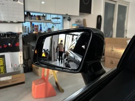 벤츠 CLS 슈팅브레이크 후측방 레이더 센서와 옵틱글래스 광각미러 시공기 / 전북 전주, 광주, 김제