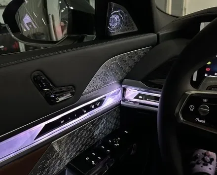 BMW G70 740D 회오리스피커 트위터 풀커버 장착 / 전북 전주, 광주, 김제