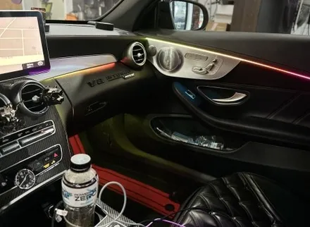 벤츠 w205 63amg 카브리올레 쿠페 엠비언트 코더스 한스푼! / 전북 전주, 광주, 김제