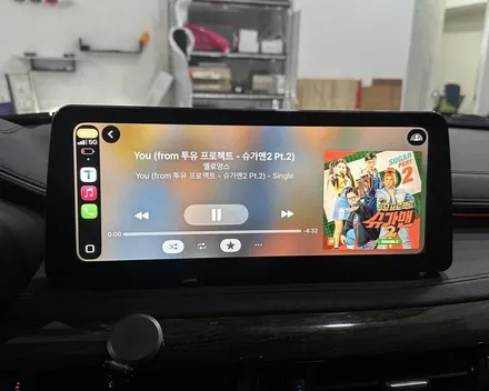 BMW F16 X6 인디웍 12.3인치 터치 카플레이 안드로이드오토 스크린! / 전북 전주, 광주, 김제