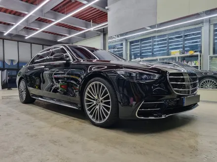 광주 PPF S Class = 검은색, 검은색을 위한 시공 벤츠 s500 전체 PPF 시공 / 광주 광산구