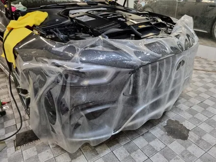 광주 ppf 쿠페를 타고싶은 가장을 위한 고성능 세단 벤츠 AMG GT 63 4도어 전체 ppf 시공 / 광주 광산구