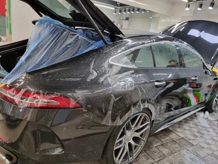 광주 ppf 쿠페를 타고싶은 가장을 위한 고성능 세단 벤츠 AMG GT 63 4도어 전체 ppf 시공 / 광주 광산구