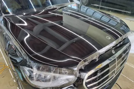 광주 PPF S Class = 검은색, 검은색을 위한 시공 벤츠 s500 전체 PPF 시공 / 광주 광산구