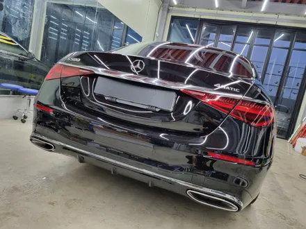 광주 PPF S Class = 검은색, 검은색을 위한 시공 벤츠 s500 전체 PPF 시공 / 광주 광산구