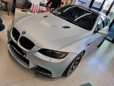 광주 랩핑 8기통 자연흡기 모두의 드림카 BMW e92 M3 무광실버 시공기 / 광주 광산구