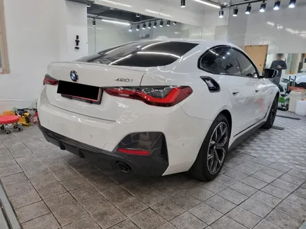 BMW 420i의 이미지와 잘 어울리는 시멘트색 광주랩핑으로 감성 마력을 더 하다. / 광주 광산구