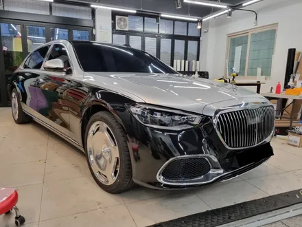 광주 ppf & 랩핑 벤츠 마이바흐 S580 이제는 전체 ppf와 듀오톤 랩핑은 필수! / 광주 광산구