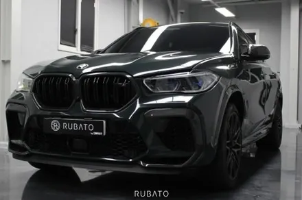 부산/사상 자동차 랩핑 BMW X6M 전체랩핑 브루스터 그린 / 부산 사상구 괘법동