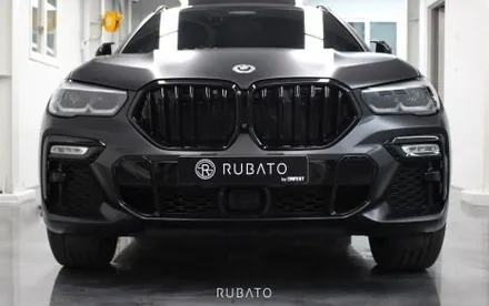 부산 자동차 랩핑 BMW X6 전체랩핑 사틴 블랙 / 부산 사상구 괘법동