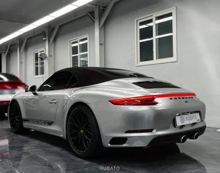 화명랩핑 포르쉐 911 991.2 카레라 4 카브리올레 전체랩핑 리퀴드 크롬실버 / 부산 사상구 괘법동
