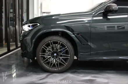 부산/사상 자동차 랩핑 BMW X6M 전체랩핑 브루스터 그린 / 부산 사상구 괘법동