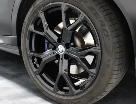 부산 자동차 랩핑 BMW X6 전체랩핑 사틴 블랙 / 부산 사상구 괘법동