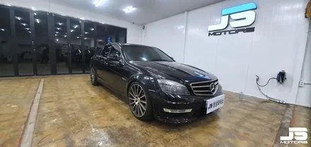 (1탄) 거창 벤츠C63 AMG 디텍 썬팅, 블랙박스, 후방카메라, 보조배터리 시공하기 / 거창 창원