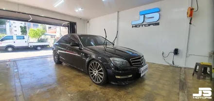 (1탄) 거창 벤츠C63 AMG 디텍 썬팅, 블랙박스, 후방카메라, 보조배터리 시공하기 / 거창 창원