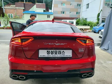 경남 거창 스팅어 led 데루등 교체~~~ / 거창 창원