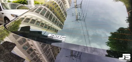 (1탄) 거창 벤츠C63 AMG 디텍 썬팅, 블랙박스, 후방카메라, 보조배터리 시공하기 / 거창 창원