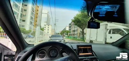 (1탄) 거창 벤츠C63 AMG 디텍 썬팅, 블랙박스, 후방카메라, 보조배터리 시공하기 / 거창 창원