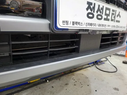 팰리세이드 그릴망 작업 벌레 돌멩이 라디에이터 보호~! / 거창 창원