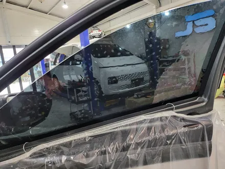 투싼 썬팅 재시공 애니가드 AP80R 시공~ / 거창 창원