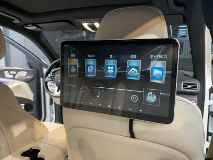 벤츠 GLS400d 리어 모니터, 안드로이드 리어 모니터