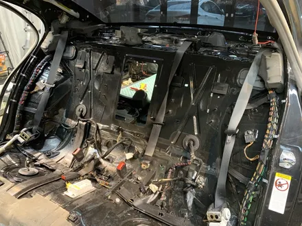 BMW E65 745Li 크레파스 냄새 제거, 순정 내장재 냄새 제거,크레파스 냄새