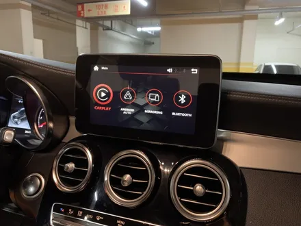 벤츠 GLC350e 애플 카플레이, 구글 안드로이드오토 터치