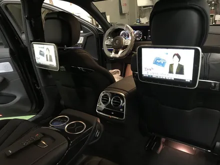 벤츠 S63 AMG 리어모니터 장착