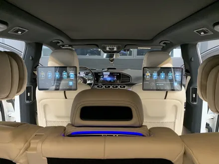 벤츠 GLS400d 리어 모니터, 안드로이드 리어 모니터
