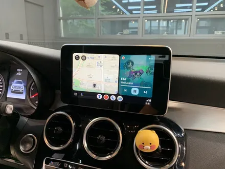 벤츠 GLC220d 카플레이 터치 장착! 안드로이드오토 터치 장착! (무선 애플 카플레이, 무선 구글 안드로이드오토)